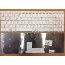 Toshiba Satellite L50D-B-11T Notebook Klavye (Beyaz TR)