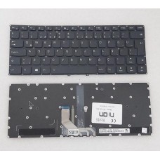 Lenovo 5CB0K48469 uyumlu Notebook Klavye (Siyah Aydınlatmalı TR)