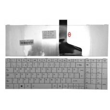Toshiba Satellite C855D-12C Notebook Klavye (Beyaz TR)