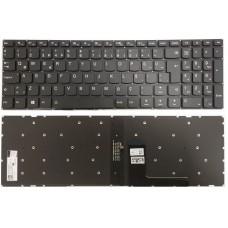 Lenovo 5CB0L80880 uyumlu Notebook Klavye (Siyah Aydınlatmalı TR)